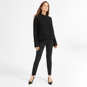 Everlane - The Slim Wool Pant - Black